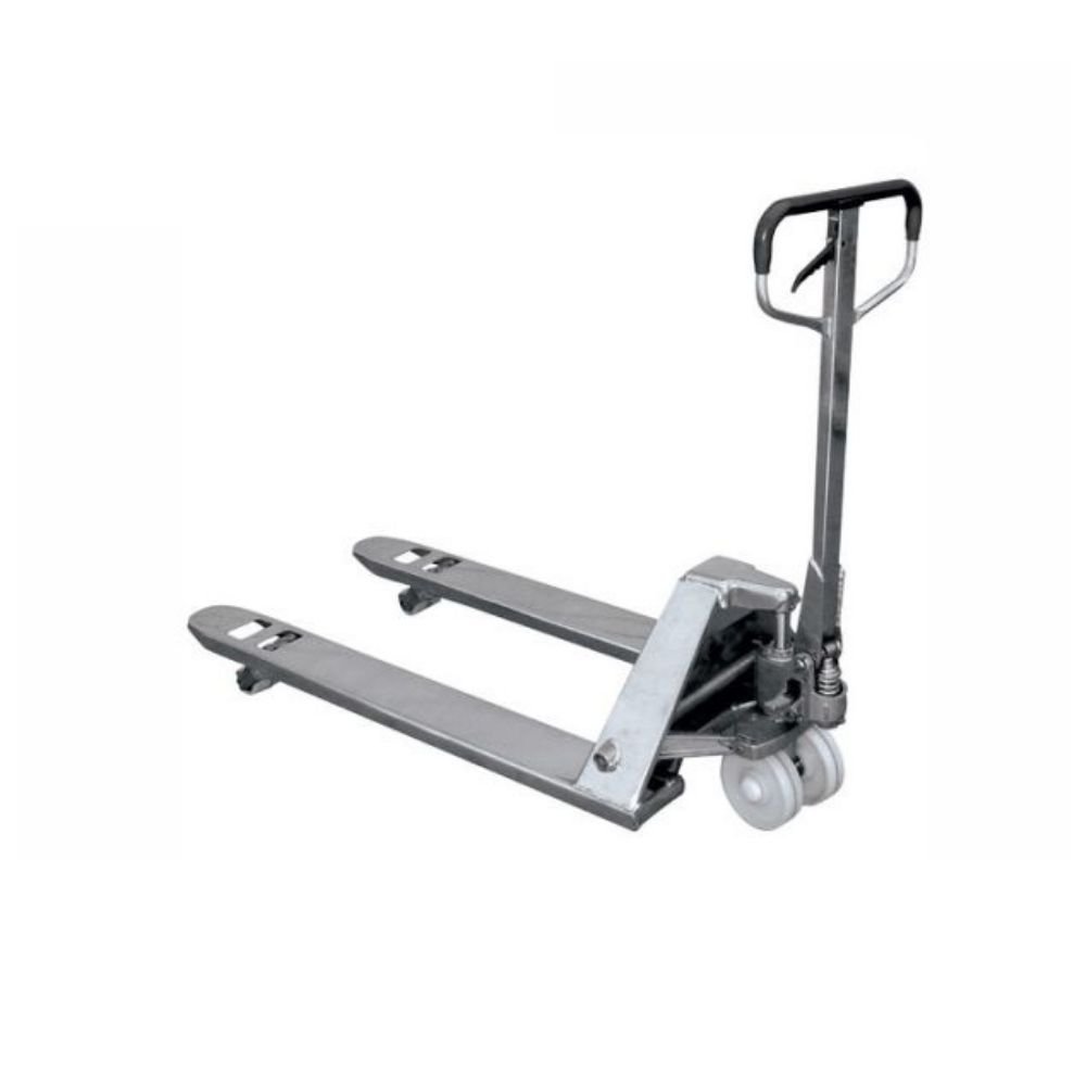 Stainless Steel Hand Pallet Truck by tanwarfabrication.com